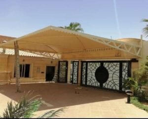 مظلات فوق الابواب 