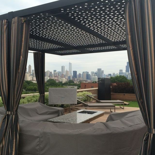 تركيب مظلات ليزر حديد