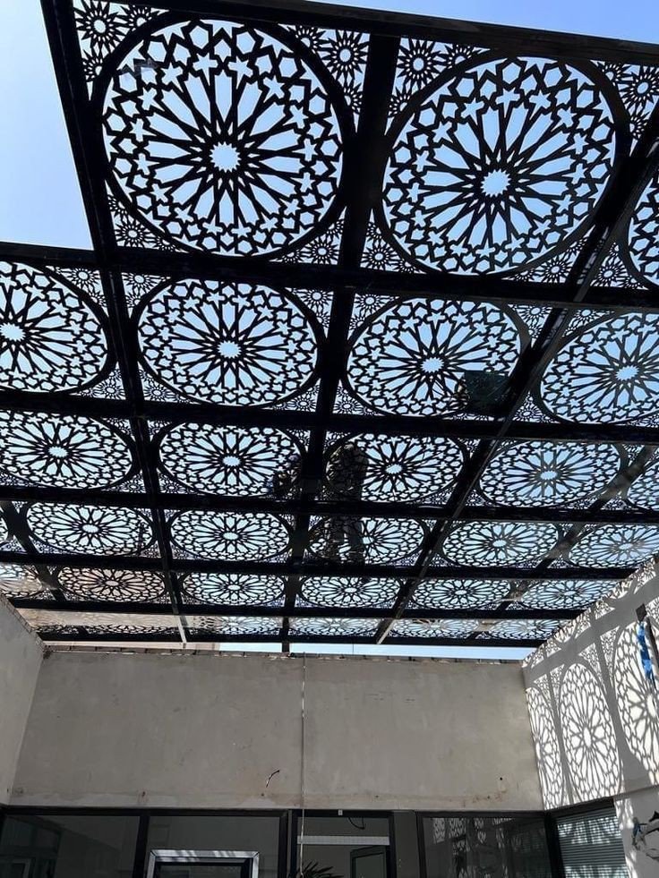 مظلات قص ليزر للحدائق الرياض