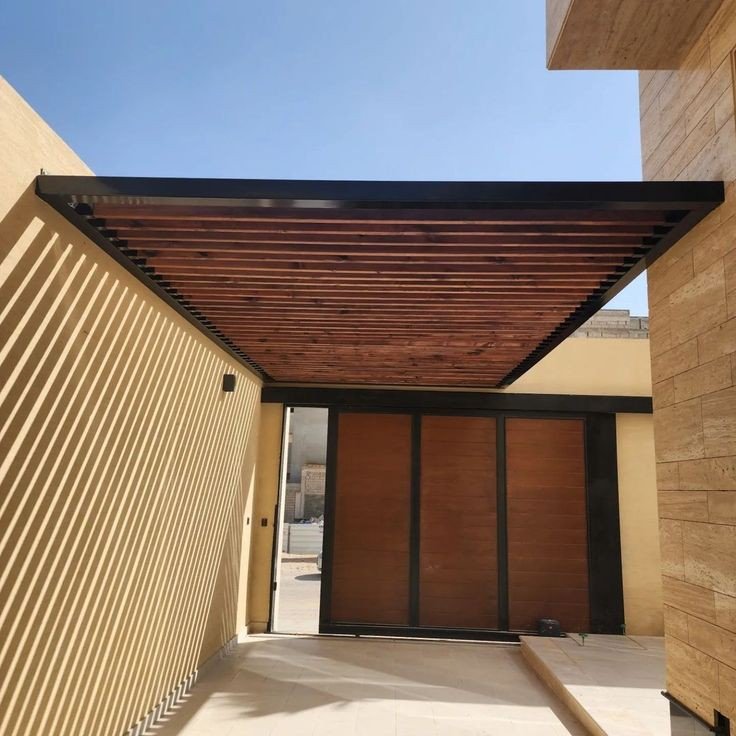 مظلات خشب بلاستيكي (WPC)

