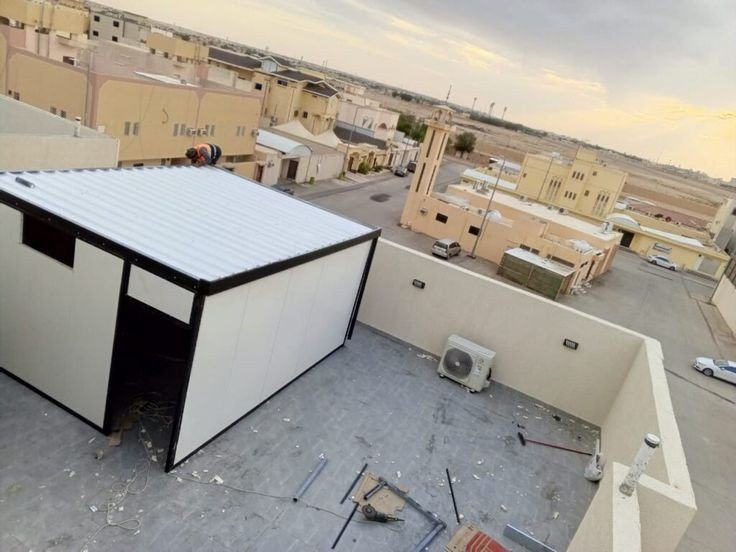 تنفيذ غرف عمال ساندوتش بنل