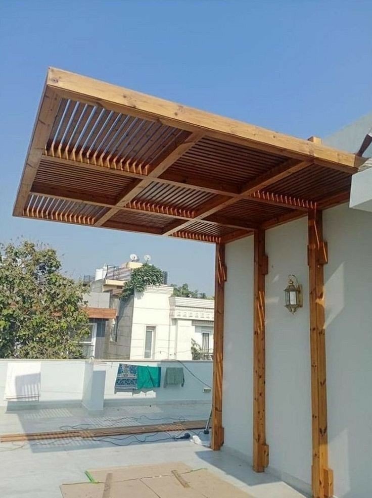 أسعار برجولات خشبية