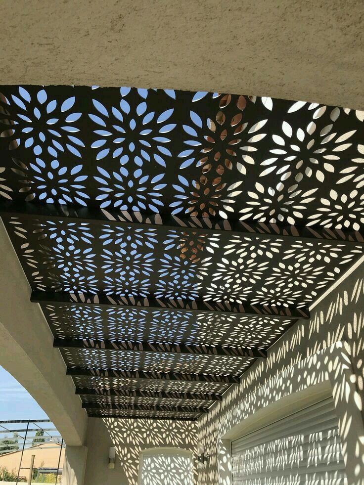مظلات قص ليزر للسيارات بتصاميم مودرن