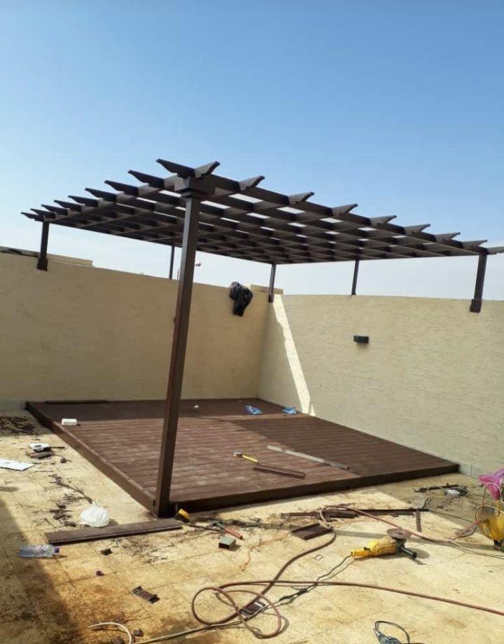 برجولات مودرن للفلل